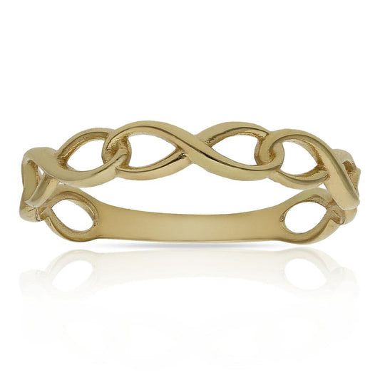 Anillo de oro 18k Infinitos para mujer