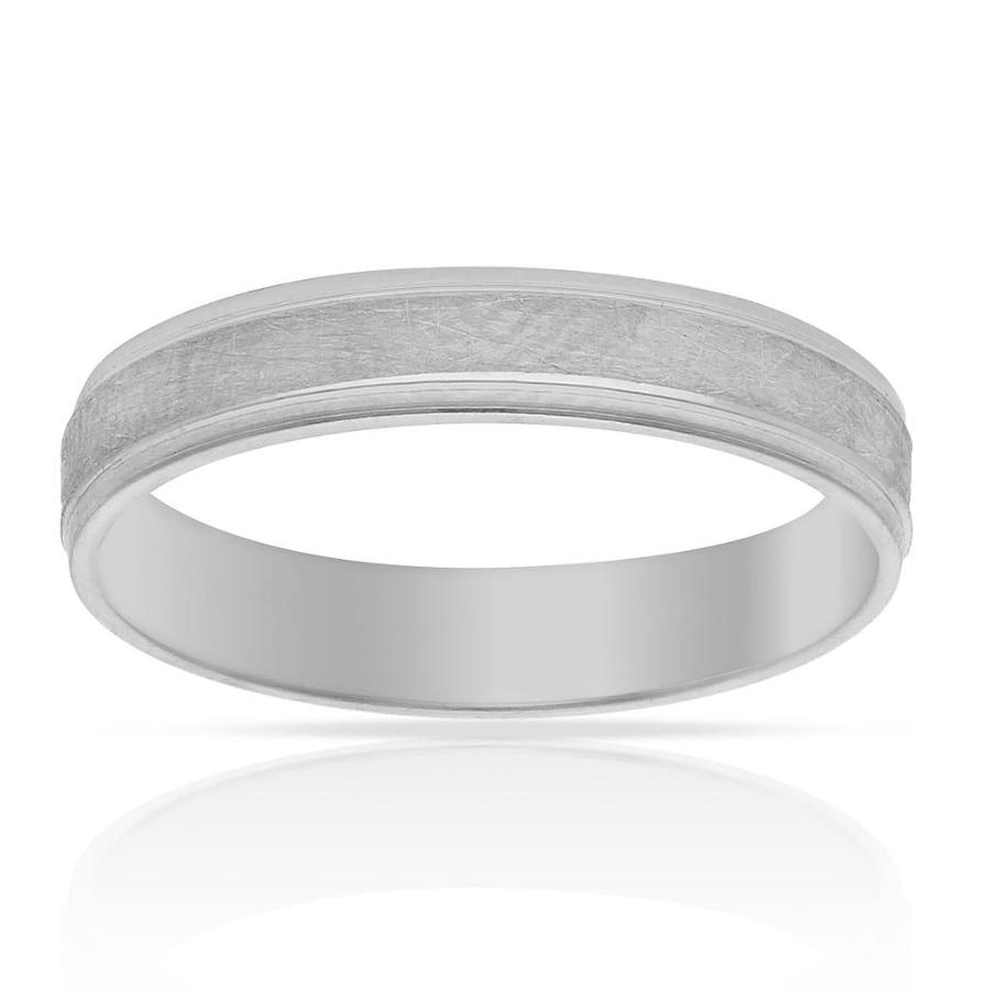 Alianza de boda oro blanco mate brillo barata, anillos de boda mallorca