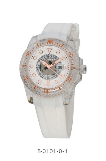 Reloj Nowley Sport Silicona blanca para mujer