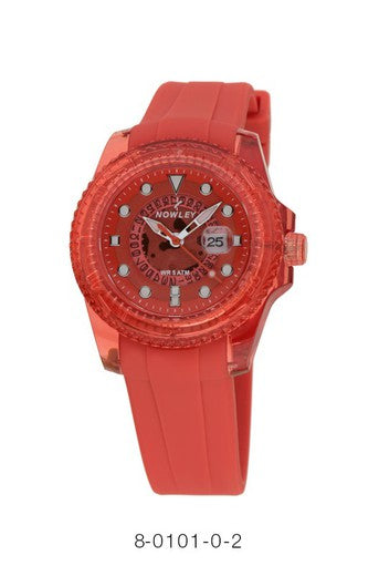 Reloj Nowley Sport Silicona Rojo para mujer