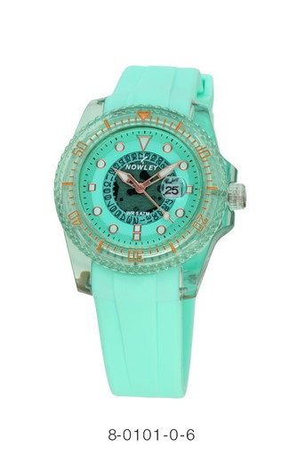 Reloj Nowley Sport Silicona verde para mujer