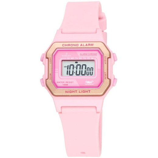 Reloj NOWLEY digital Rosa para niña