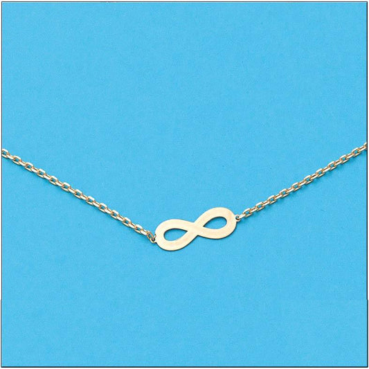 CADENA + COLGANTE INFINITO ORO 18KL - Joyeria Zeller