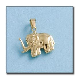 COLGANTE ORO 18KL ELEFANTE - Joyeria Zeller