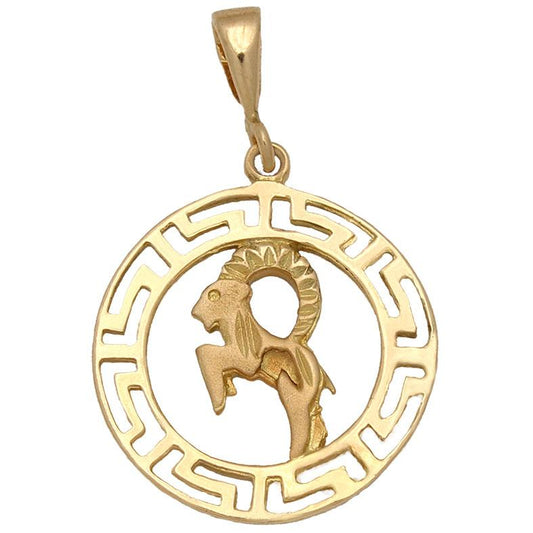 HOROSCOPO EN ORO DE 18KL CAPRICORNIO - Joyeria Zeller