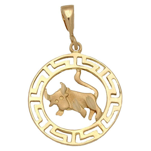 HOROSCOPO EN ORO DE 18KL TAURO - Joyeria Zeller