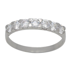 SORTIJA ORO BLANCO 18KL DIAMANTES - Joyeria Zeller