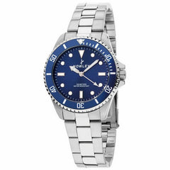 Reloj NOWLEY Navy sumergible analógico Acero esfera azul para mujer